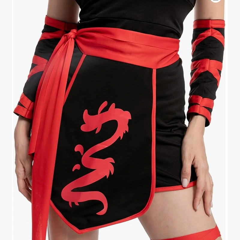 ¿Qué hace que un disfraz de ninja de alto rendimiento para mujer se destaque en eventos temáticos?